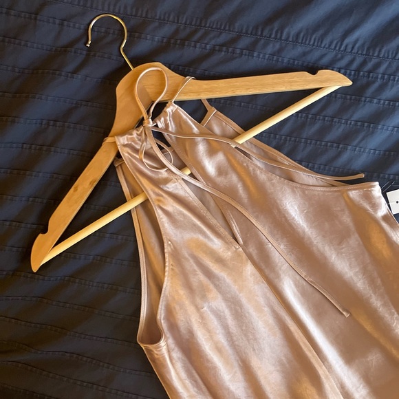 Babaton Lato Dress in Fawn Pink - Picture 3 of 4